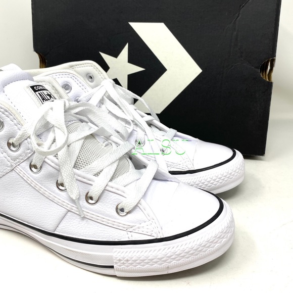 Converse AdVulc Ctas CS Mid White Women’s Sneakers - Picture 7 of 9